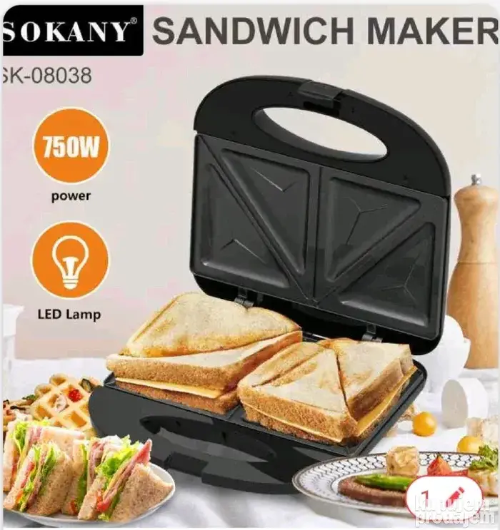 Sokany SK-08038 aparat za sendviče