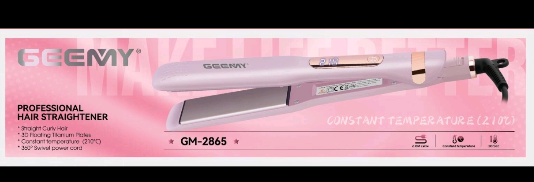 Geemy GM-2865 profesionalna presa za kosu