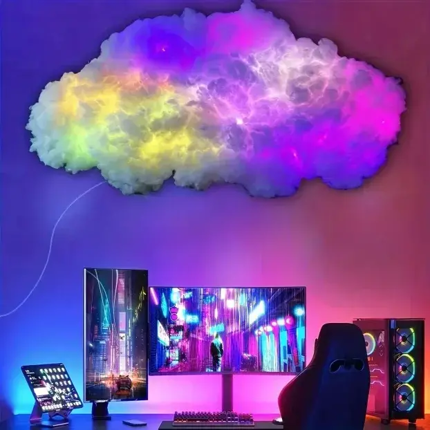 3D RGB LED oblak sa svetlosnim efektima – 200 cm