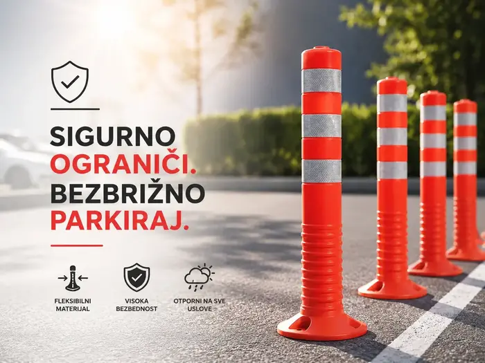 Fleksibilni Parking Stubići 65 cm