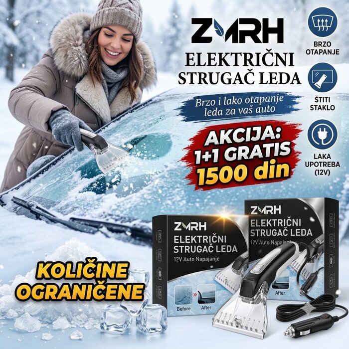 ELEKTRIČNI STRUGAČ LEDA 12V – AKCIJA 1+1 GRATIS